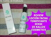 Review Loción facial tonificante SENSE KALLOS Cosmetics