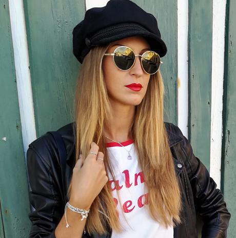 Look sporty chic en Costa Nova, un lugar con encanto Look sporty chic en Costa Nova, un lugar con encanto