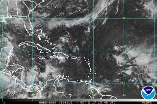 Lluvias hoy sobre RD por onda tropical y vaguada