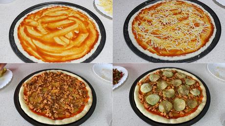 RECETA - Pizza campera con masa casera