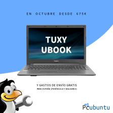 Tu pórtatil Linux desde 675€ con la promoción de octubre de PCubuntu