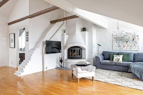 Acogedor ático con terraza