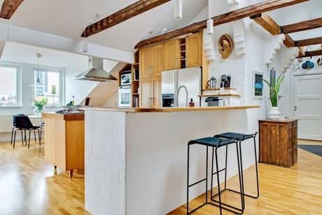 Acogedor ático con terraza