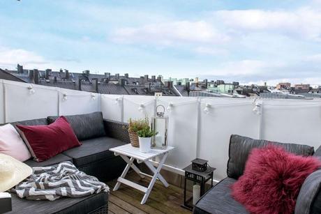 Acogedor ático con terraza