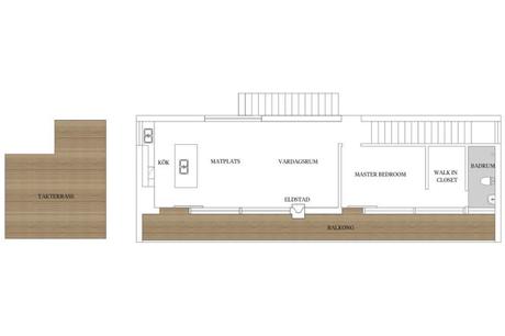 Ganar en amplitud con una cocina abierta al salón