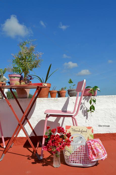ANTES Y DESPUÉS DE UNA MESA DE HIERRO
