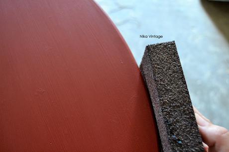 ANTES Y DESPUÉS DE UNA MESA DE HIERRO