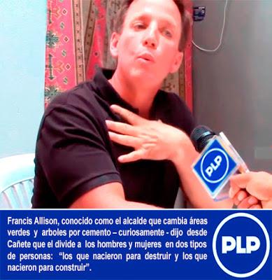 QUIERE SER SU ALCALDE PERO NO CONOCE CAÑETE ???