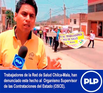 TRABAJADORES DE LA RED DE SALUD NO QUIEREN LA CASA SUCIA…