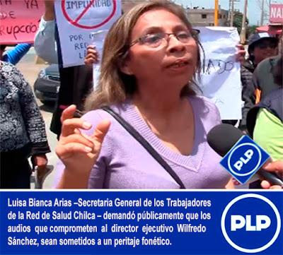 TRABAJADORES DE LA RED DE SALUD NO QUIEREN LA CASA SUCIA…