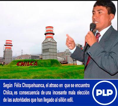 INVERSIÓN PRIVADA NO HA BENEFICIADO EN NADA A CHILCA…