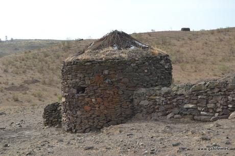 Chozos en Llera Chozos en Llera