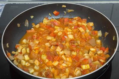 Lasaña fit de atún y verduras