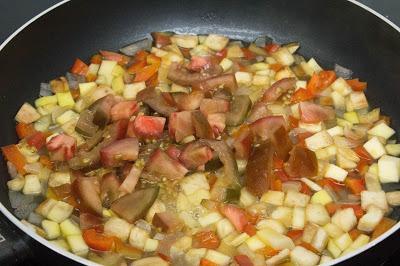 Lasaña fit de atún y verduras