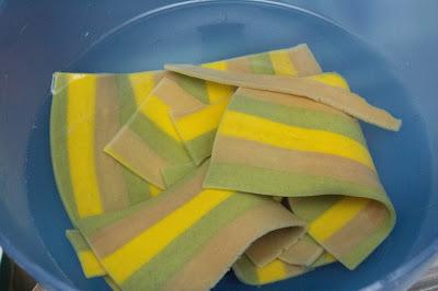 Lasaña fit de atún y verduras