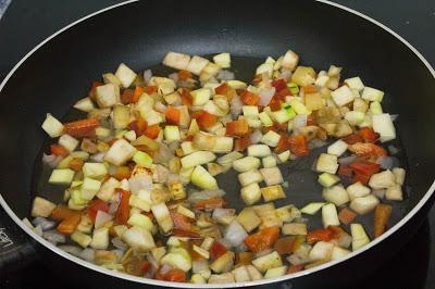 Lasaña fit de atún y verduras