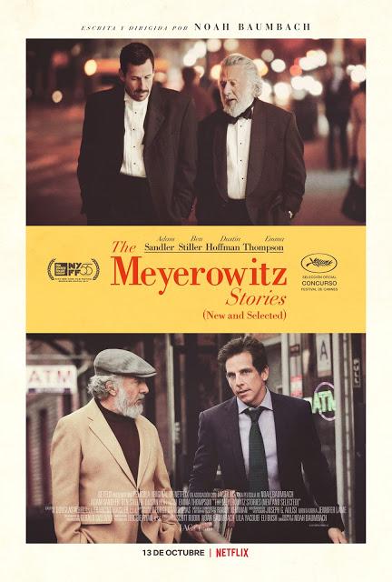 Tráiler y póster oficial de The Meyerowitz Stories (New and Selected)