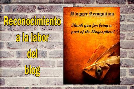 Blogger Recognition Blogger Recognition