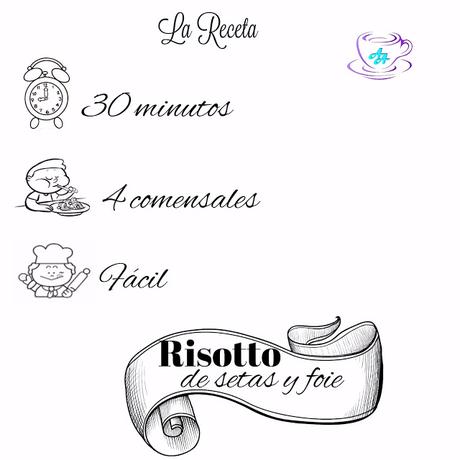 RISOTTO CON SETAS Y FOIE