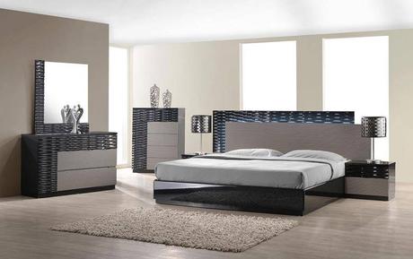 La decoración del dormitorio de la casa.