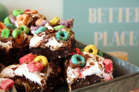 Brownie Marshmallow Crunch Bars Brownie Marshmallow Crunch Bars