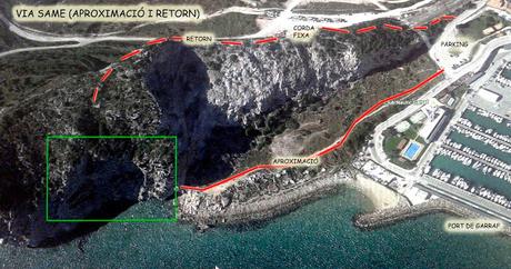 Via SAME a la Falconera-Garraf Via SAME a la Falconera-Garraf