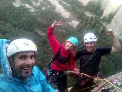 Escalada en Sant Llorenc del Munt, Vía La que Faltaba