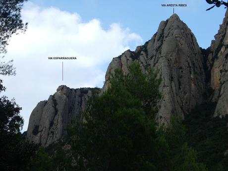 Vía Esparraguera a la Roca Gris