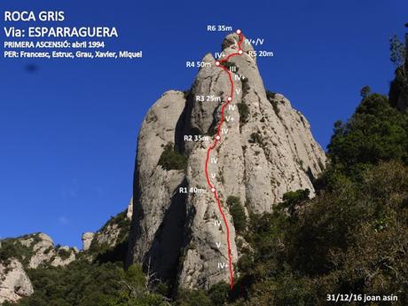 Vía Esparraguera a la Roca Gris
