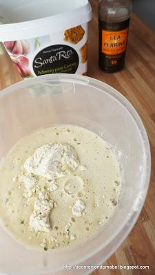 Tiras de pollo crujiente