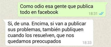 De puertas para afuera ¿QUE ESTÁS PENSANDO?