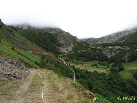 Ruta a Peña Chana: Variante sobre Brañas del Fuexo