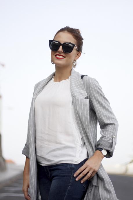 Rayas diplomáticas para un toque formal