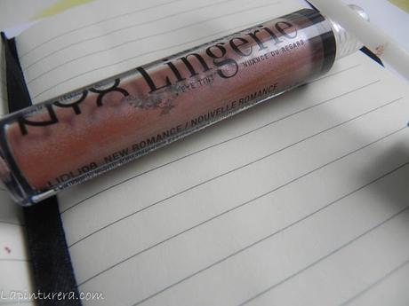 Compras Nyx y Catrice en Maquillalia: Haul y swatches 05 Lingerie de Nyx metalizado