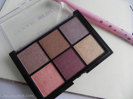 Compras Nyx y Catrice en Maquillalia: Haul y swatches 06 paleta de sombras Cosmic Metals