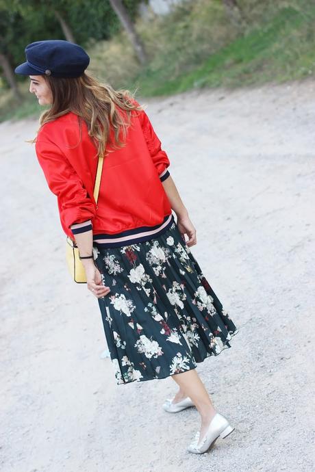 Como combinar una falda plisada