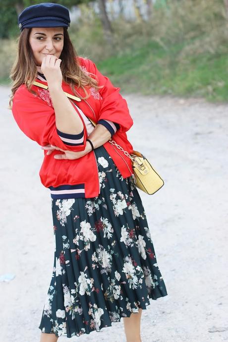 Como combinar una falda plisada