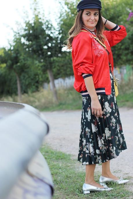 Como combinar una falda plisada