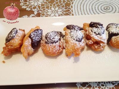 Buñuelos dulces al estilo de Dani García