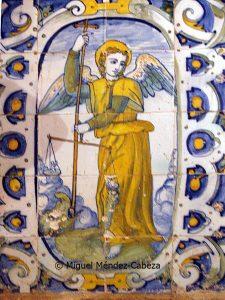 San Miguel en la azulejeria Talaverana