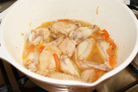 Alitas de pollo al limon paso 3