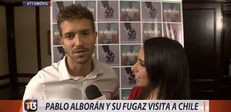 [VÍDEO] Entrevista a Pablo Alborán en Teletrece