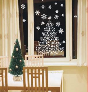 12 Ideas navideñas para decorar ventanas en esta navidad