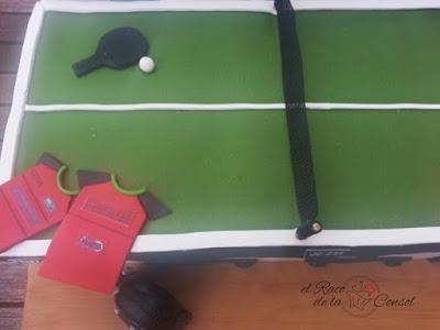 Un partido de ping pong muy dulce