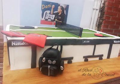 Un partido de ping pong muy dulce