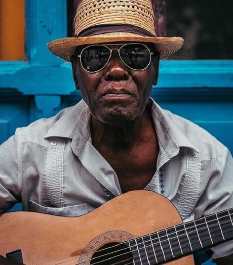 portrait of a man in La Havana by Brandon Ruffin