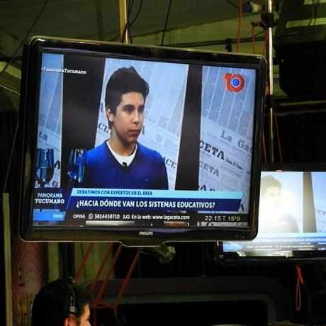 Entrevista para el programa Panorama Tucumano en la televisión argentina