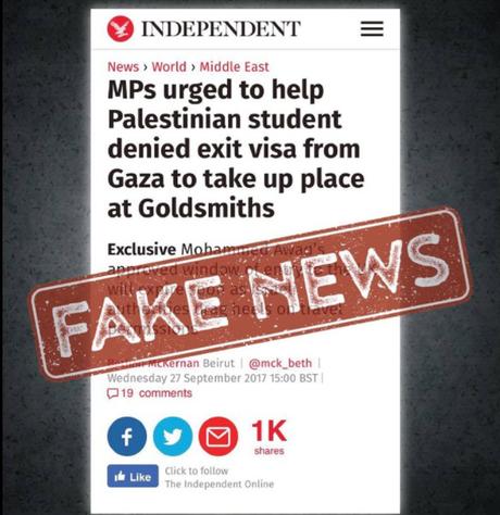 Otro “fake” de Pallywood al descubierto.