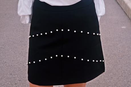 Blusa mangas abullonadas