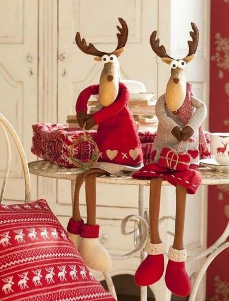 30 ideas fantásticas de manualidades de fieltro para Navidad